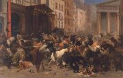 William Holbrook Beard Bulls and Bears in the Market oil painting on canvas